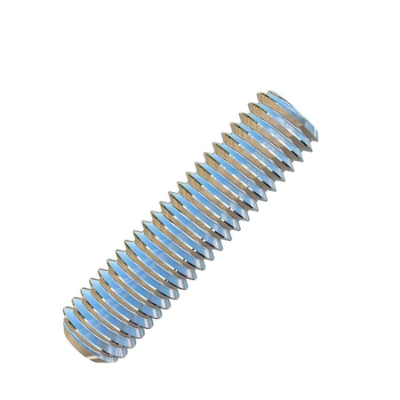 Allied Titanium M3-0.5 Pitch X 12mm  Set Screw, Socket Drive with Flat Point, Grade 5 (Ti-6Al-4V) 0049069